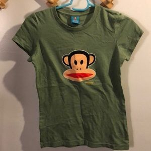 Paul Frank Olive tee size xxs